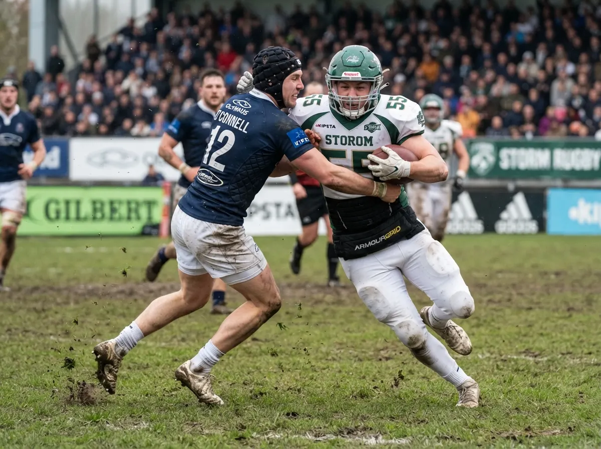 Football & Rugby athlete and protective gear category