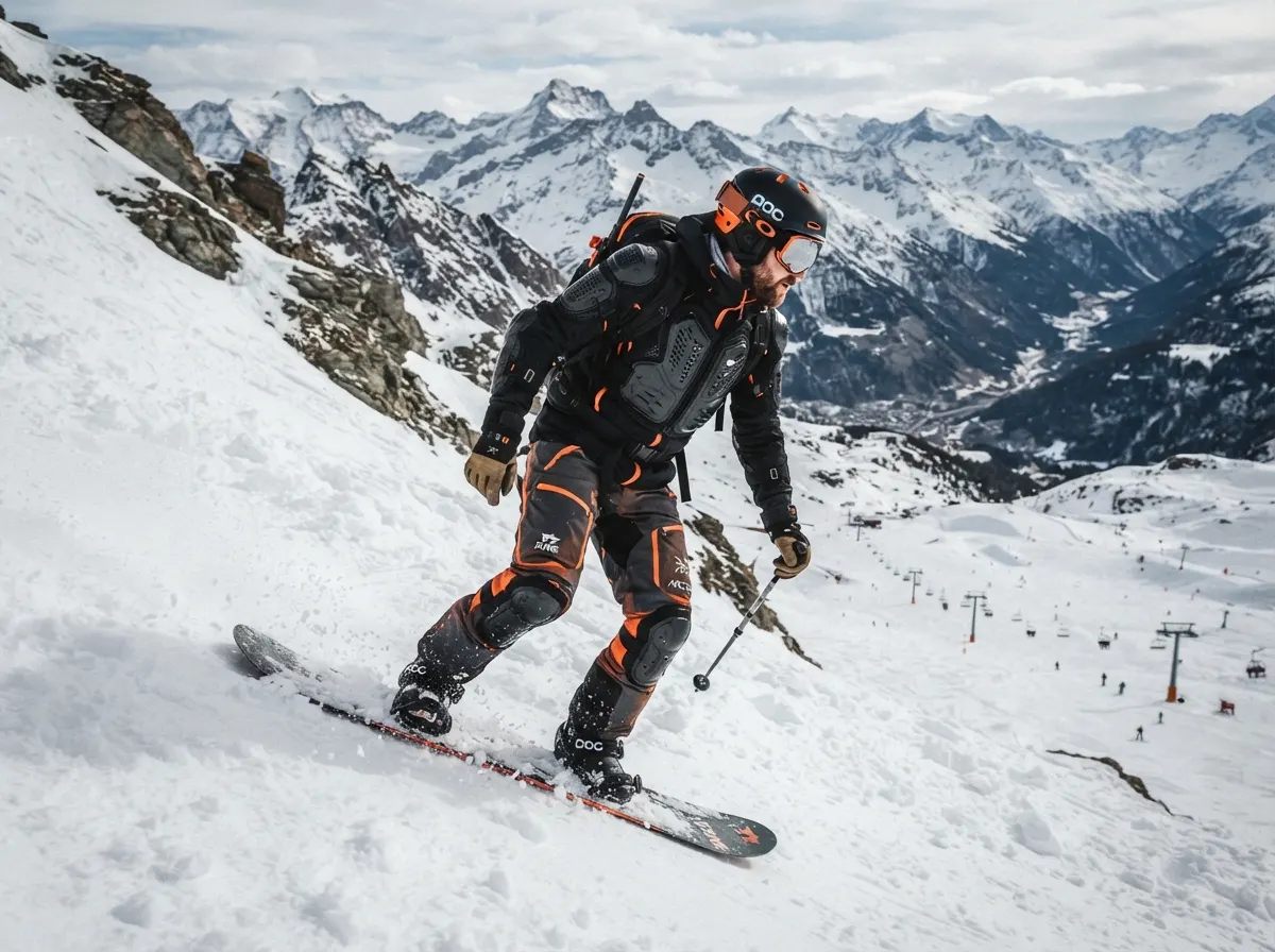 Snowboard & Ski athlete and protective gear category