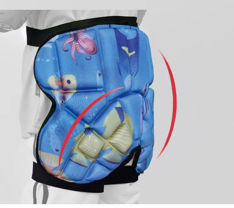 Kids Adjustable Protective Pants, model P-SN-007, detail view 4