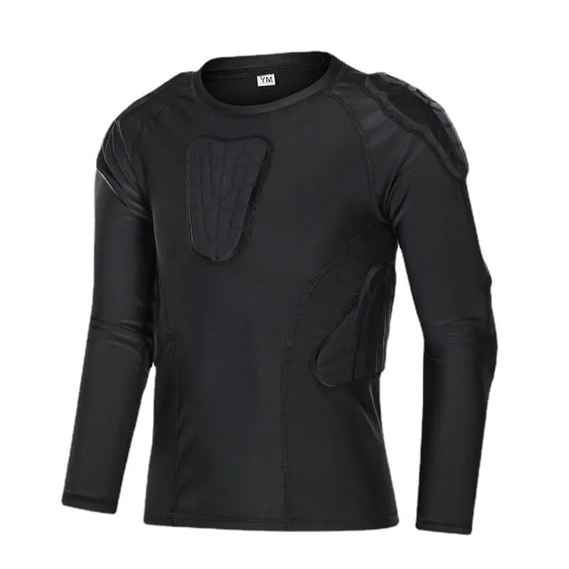 Kids Padded Compression Shirts, model S-SC-006, main product view