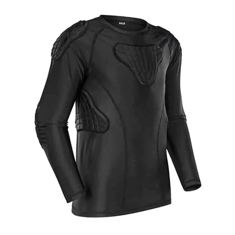 Kids Padded Compression Shirts, model S-SC-006, detail view 4