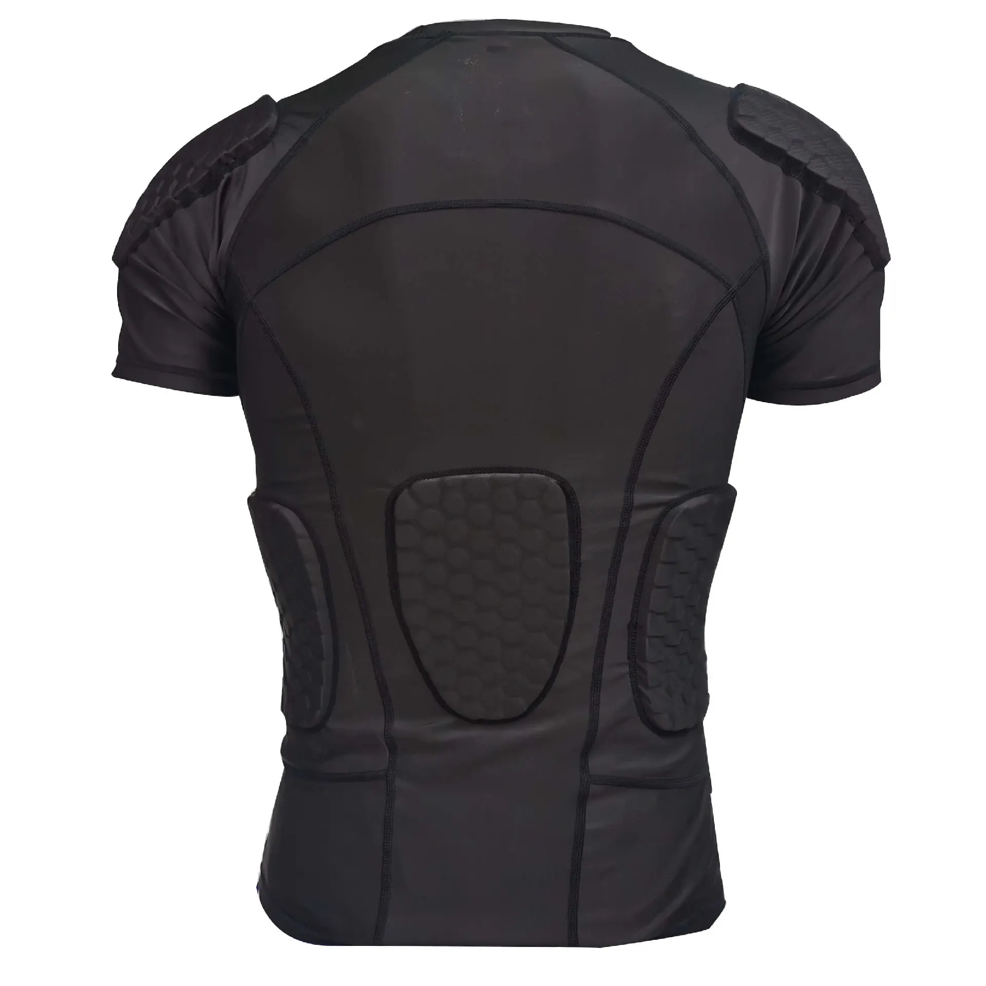 Padded Compression Shirt, model S-FB-001, detail view 3