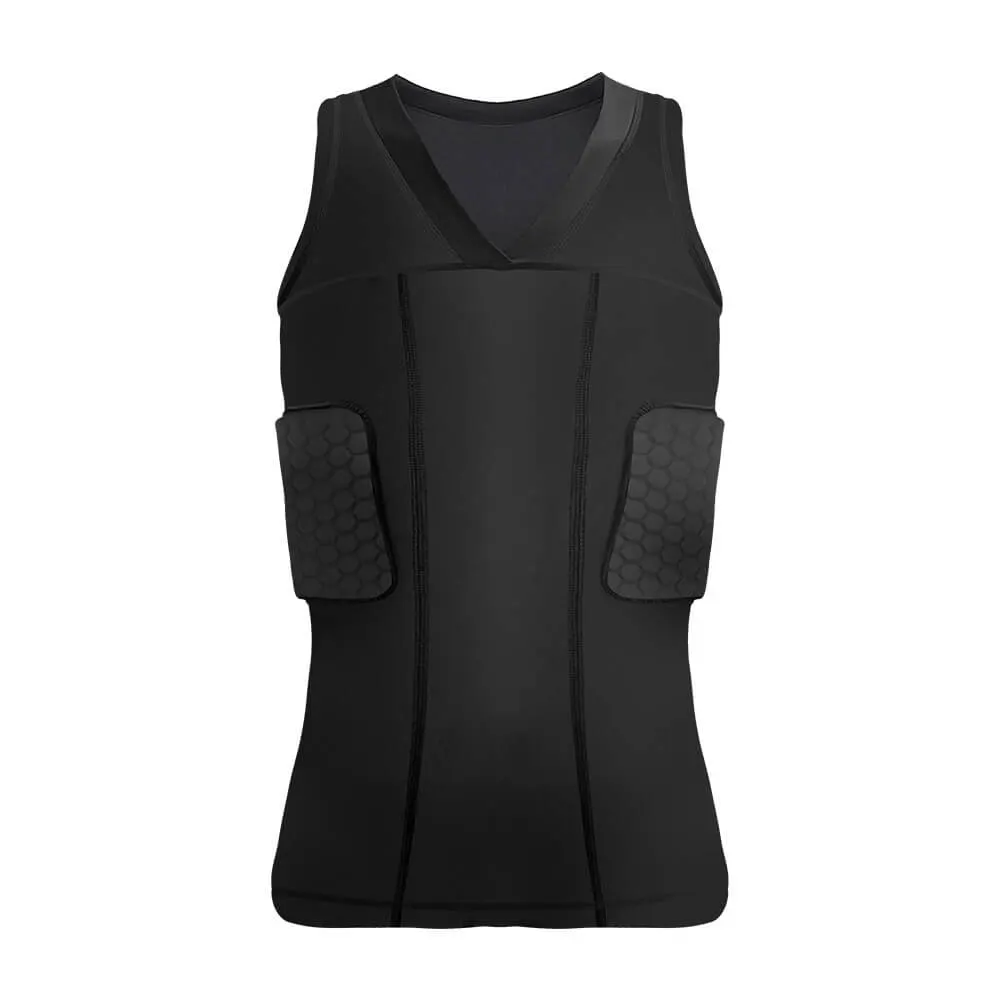 Padded Compression Tank Top, model S-FB-011, product view