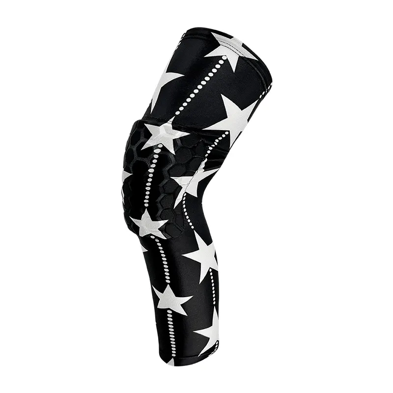 Custom Basketball Knee Pad, model K-BB-012, detail view 2
