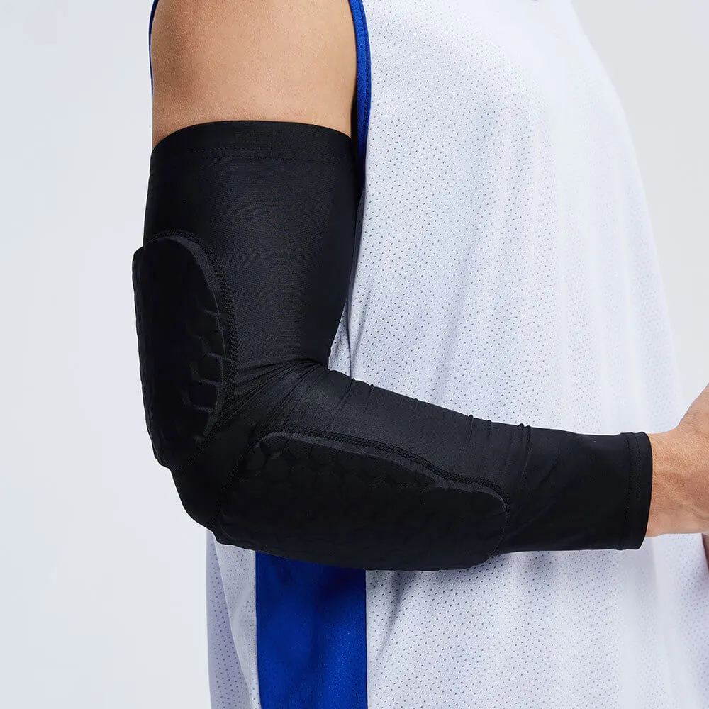 Double Pad Basketball Elbow Guard, model E-BB-001, detail view 2