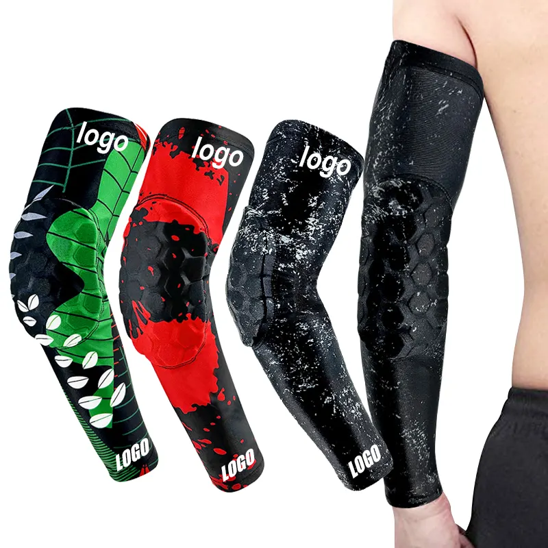 Custom Basketball Elbow Pad, model E-BB-004, detail view 4