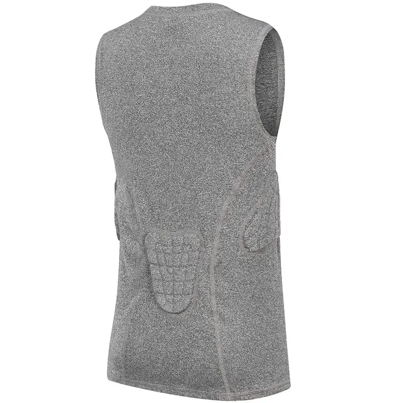 Kid Baseball Sternum Padded Shirt, model S-BA-002, detail view 1